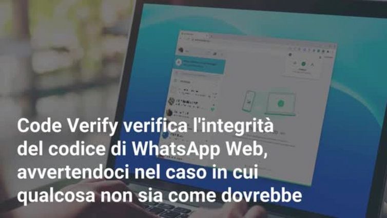 WhatsApp: cos'è l'estensione Code Verify