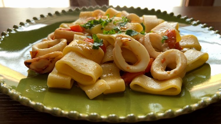 Ricetta per la calamarata