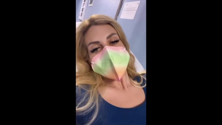 Paola Caruso ricoverata in ospedale