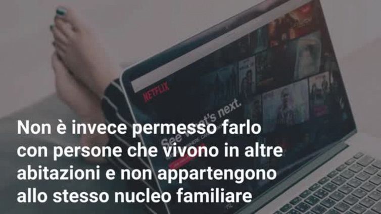 Netflix condiviso: quanto costa in più