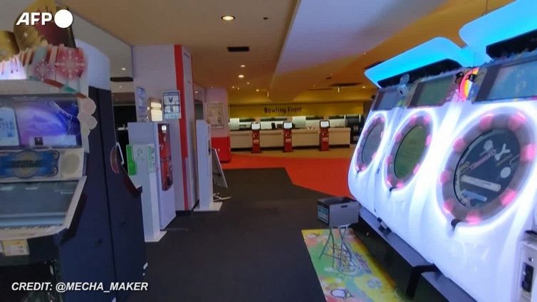 Terremoto in Giappone, paura in una sala giochi. Poi salta l'elettricita'