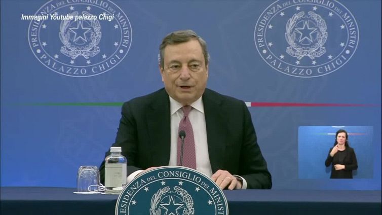 Covid, Draghi: "A fine marzo terminera' lo stato di emergenza"
