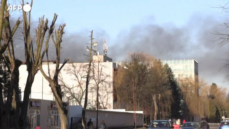 Ucraina, attacco a Leopoli: probabilmente diretto a fabbrica di aerei