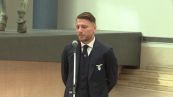 Roma-Lazio, Immobile: "Indosseremo con orgoglio maglia 'Together for peace'"