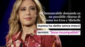 Aurora Ramazzotti, le dichiarazioni su Eros e Michelle a Belve
