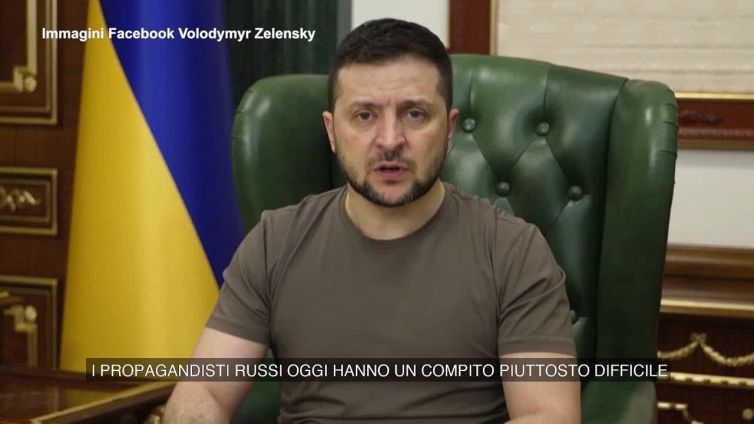 Zelensky ringrazia Bennett: "Prima o poi potremo parlare con la Russia, magari a Gerusalemme"