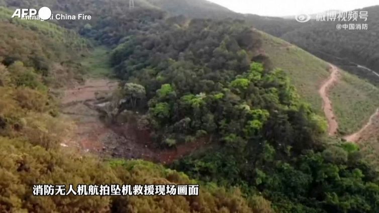 Cina, caduto aereo con 132 persone a bordo: il luogo dello schianto