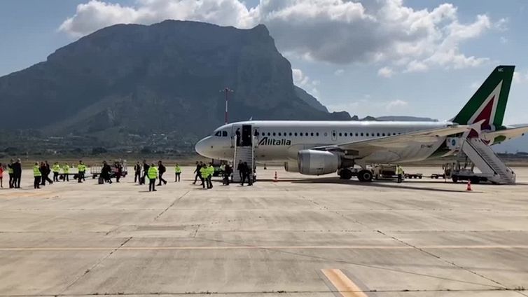 Playoff Mondiali, la Nazionale e' arrivata a Palermo
