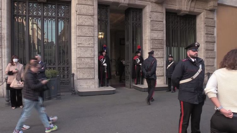 Draghi al Senato per l'informativa sul prossimo vertice Ue