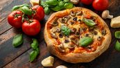 Perdita di peso, la pizza ai funghi ideale per chi è a dieta