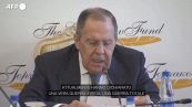 Ucraina, Lavrov: "Contro la Russia c'e' una guerra ibrida totale"