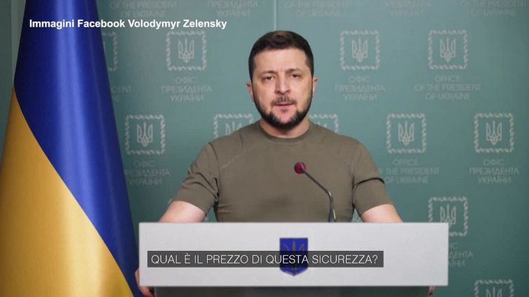 Ucraina, Zelensky: "Le armi sono per la liberta' in Europa"