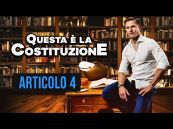 Articolo 4 Costituzione italiana: spiegazione e commento