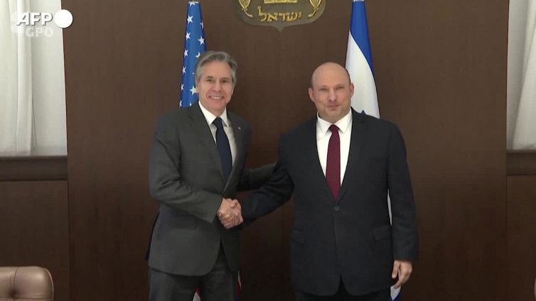 Blinken incontra il premier israeliano Bennett a Gerusalemme
