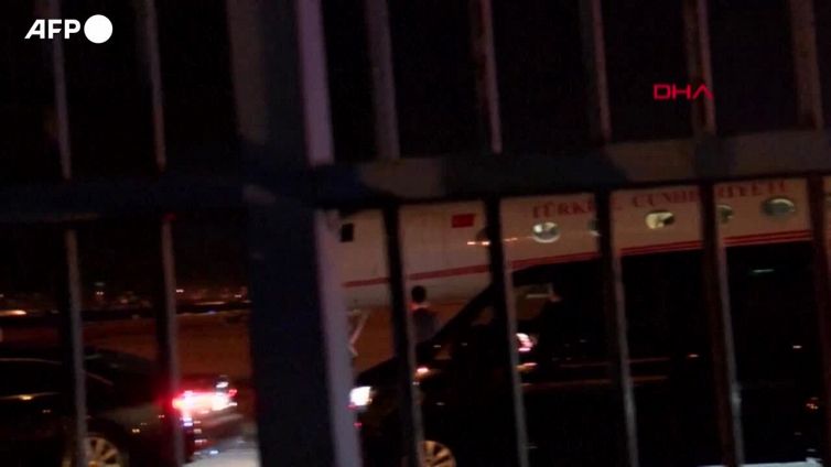 L'arrivo della delegazione ucraina a Istanbul per i negoziati