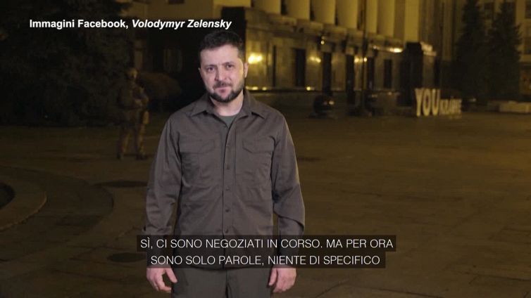 Ucraina, Zelensky: "Sulla de-escalation russa non crediamo a nessuno"