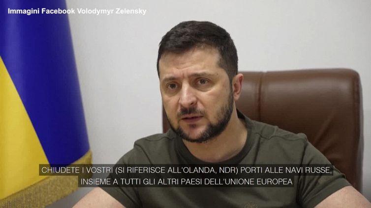 Ucraina, Zelensky all'Olanda: "Rinunciate alle risorse energetiche russe"