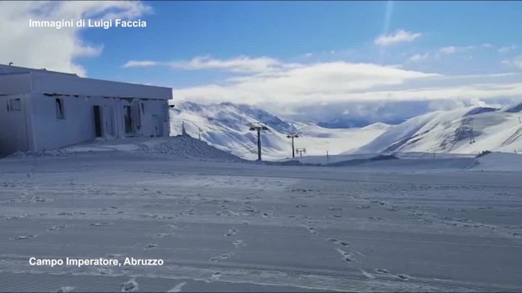 Neve e vento sull'Italia, la primavera stenta