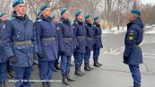 Mosca, cadetti russi formano la Z durante un'esercitazione