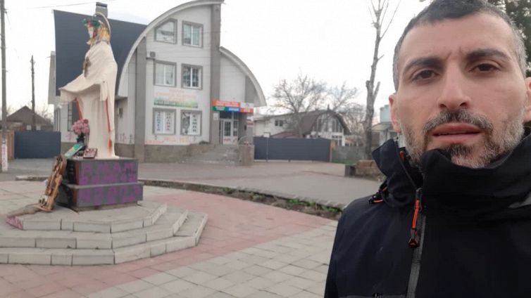 Ucraina, macerie e rovine a Gostomel