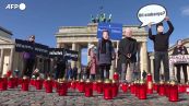 Ucraina, Berlino: flash-mob per chiedere l'embargo su petrolio e gas russi