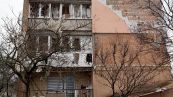 Ucraina, fra gli edifici distrutti di Makariv