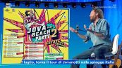 Domenica In, Jovanotti presenta il nuovo "Jova Beach Party"