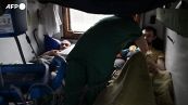 Ucraina, sul treno-ospedale diretto a ovest verso Leopoli