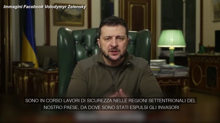 Zelensky: "I russi hanno lasciato mine ovunque"