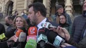 Salvini infastidito dalla domanda sulla sentenza Cucchi: "Ogni Paese ha la stampa che si merita"