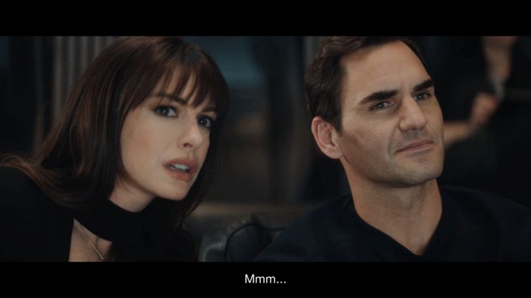 Anne Hathaway e Roger Federer innamorati della Svizzera