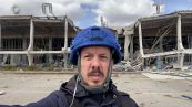 Ucraina, tra le macerie dell'aeroporto di Mykolaiv