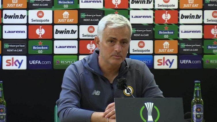 Conference League, Mourinho: "Partita senza storia dopo 5 minuti"