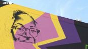 Washington, un murale per rendere omaggio al nuovo giudice della Corte Suprema