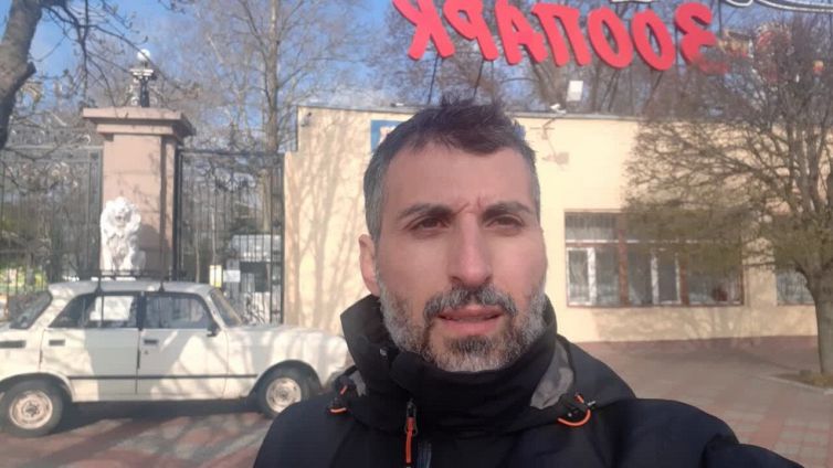 Ucraina, a Mykolaiv bombe anche nello zoo