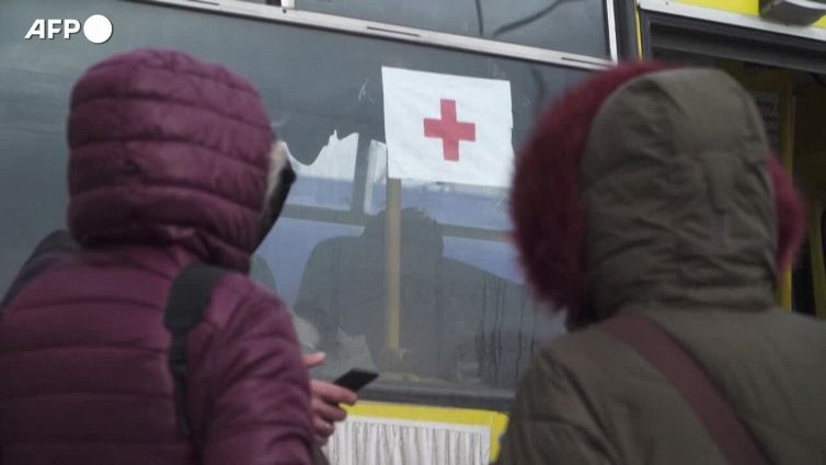 In fuga dalla guerra, da Mariupol a Zaporizhzhia