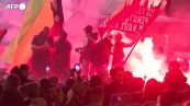 Il Paris Saint Germain vince la Ligue1: la festa dei tifosi