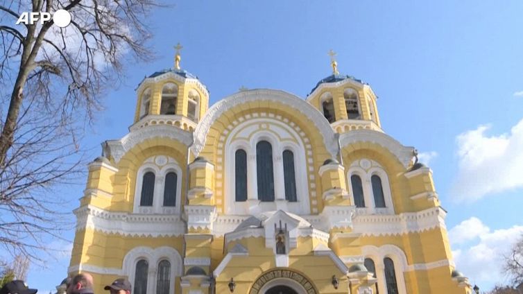 Ucraina, Kiev: la Pasqua ortodossa celebrata a San Volodymyr