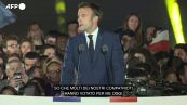 Il bis di Macron, rieletto all'Eliseo: "Risponderemo alla rabbia del Paese"
