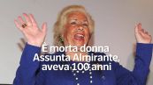 E' morta Donna Assunta Almirante, aveva 100 anni