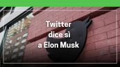 Twitter dice si' a Elon Musk
