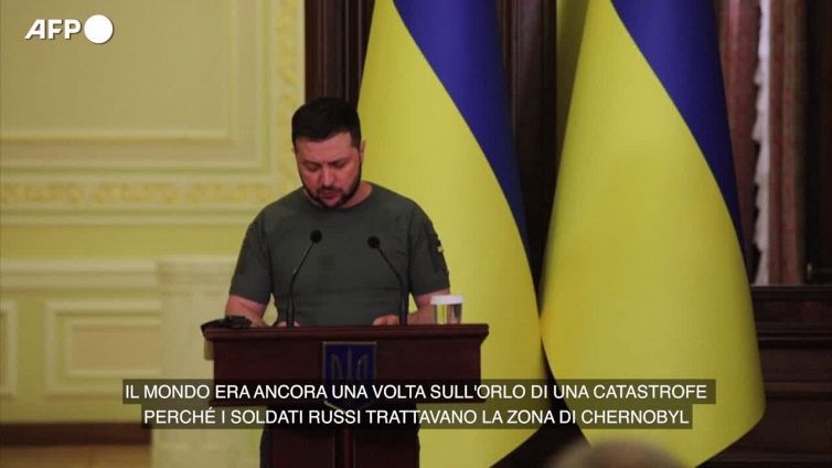 Chernobyl, Zelensky: "Il mondo e' stato ancora una volta sull'orlo del disastro"
