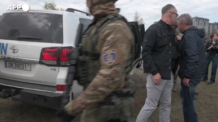 Guterres a Bucha: "Importante un'indagine sulle responsabilita'"