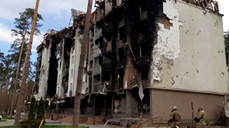 Ucraina, Guterres da Irpin: "Scenario orribile. Civili pagano il prezzo piu' alto"