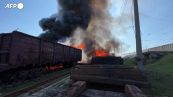 Ucraina, bombardamenti nel Donetsk: colpita una stazione ferroviaria