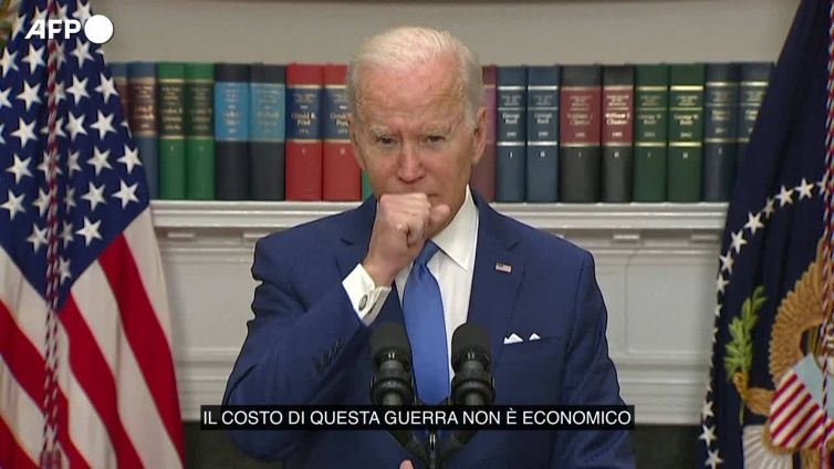 Biden: "La guerra non costa poco, ma cedere all'aggressione russa avrebbe un prezzo piu' alto"