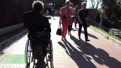 Roma, a passeggio con la disabilita'
