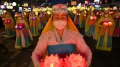 Corea del Sud, spettacolo di luci e colori alla sfilata delle lanterne di Seoul