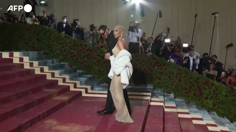 Met Gala, Kim Kardashian come Marilyn Monroe