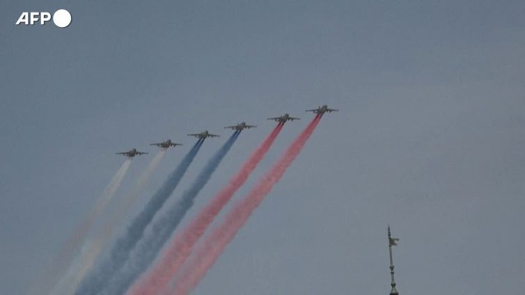 Mosca, le prove generali sulla Piazza Rossa della parata della vittoria